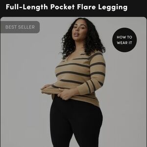 Torrid Flare leggings.Pockets.NWOT